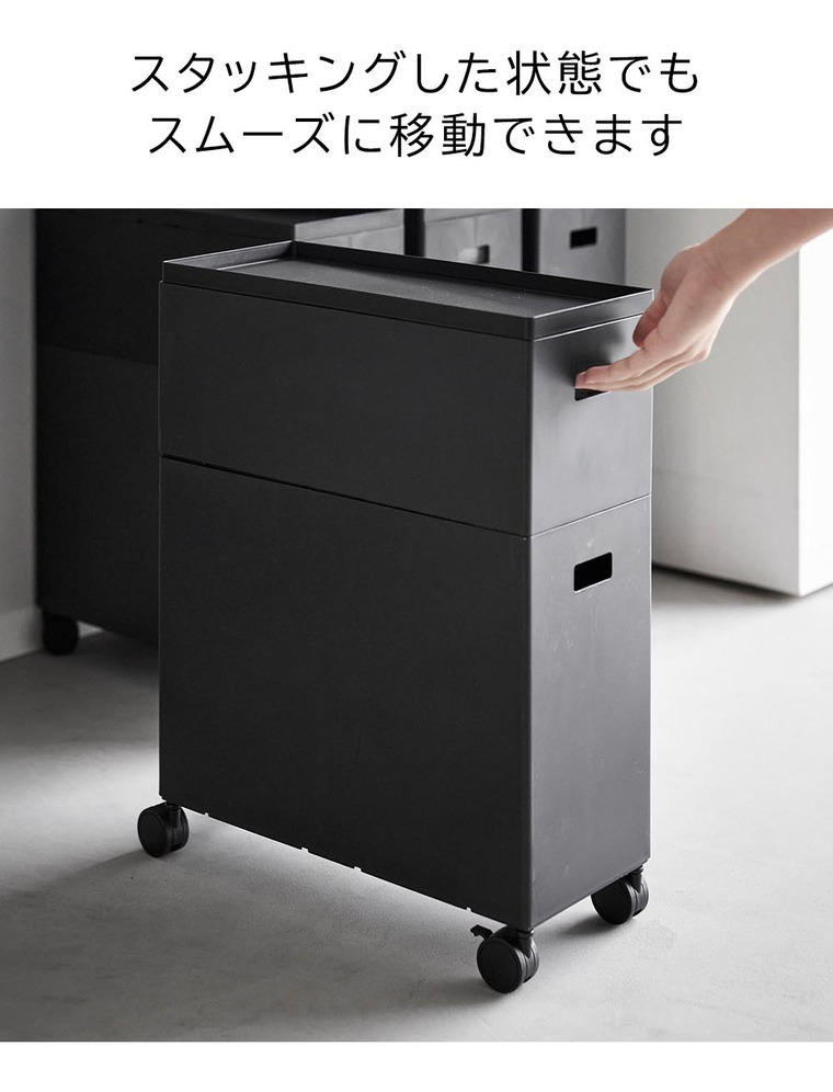 楽天市場】（土・日発送可） [ 蓋付き収納ボックスワゴン用追加