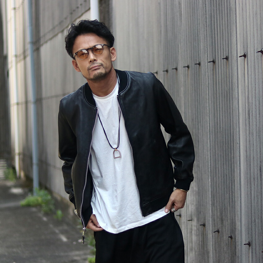 ショットSchott スエード ブルゾン レザージャケット MA1 楽天市場