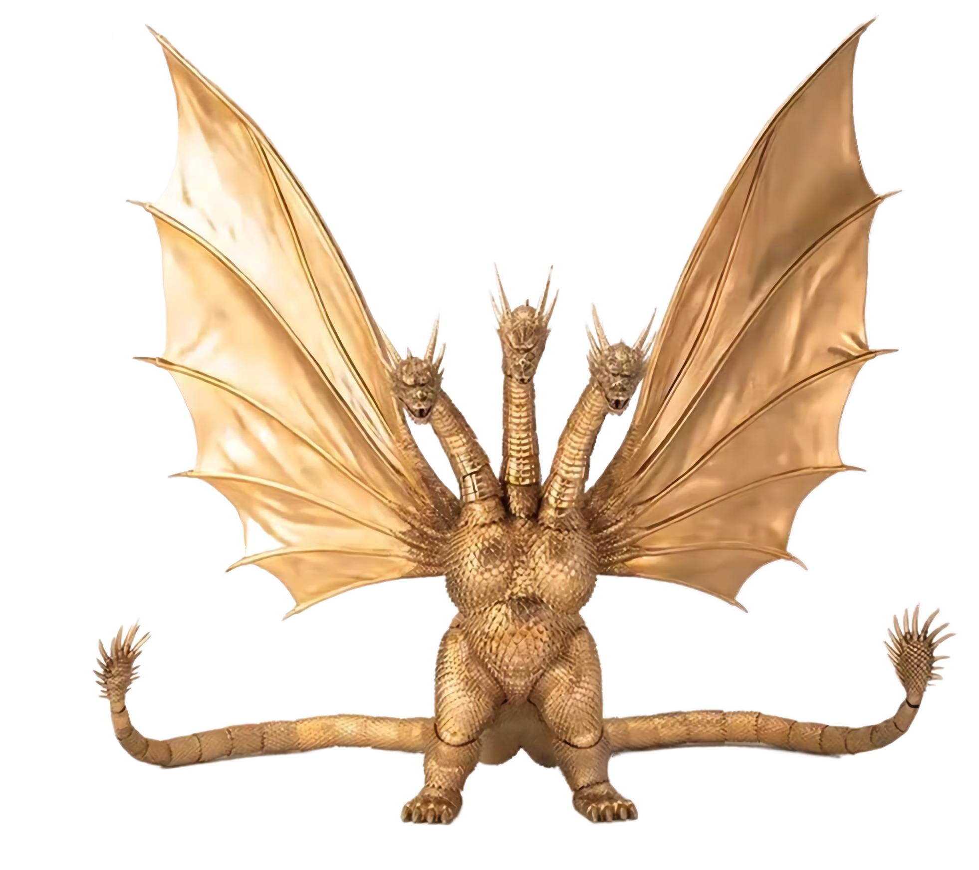 最安値ハイヤトイズ キングギドラ フィギュア ゴールド 約30cm