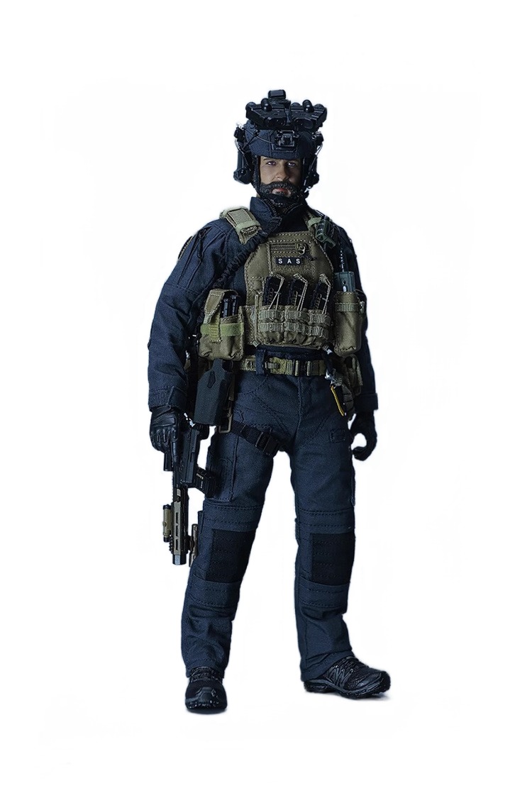 Amazon | 1/6特殊部隊フィギュア、DIY可動式リアルヘッドソルジャー