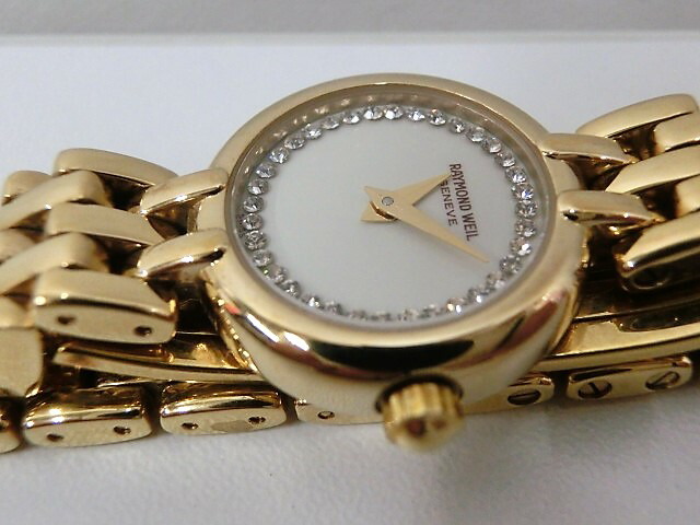 楽天市場】レイモンドウィル レディース 腕時計 5806-2 ダイヤ GP