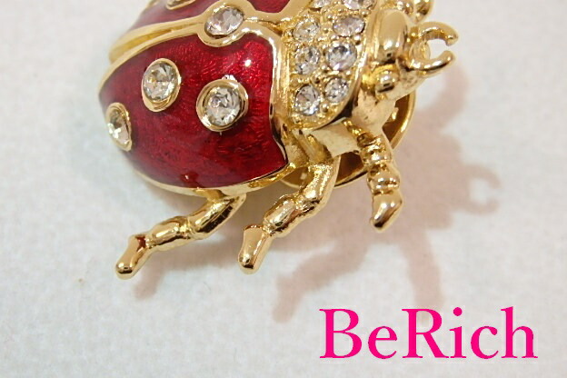 楽天市場】クリスチャン ディオール てんとう虫 ブローチ ライン