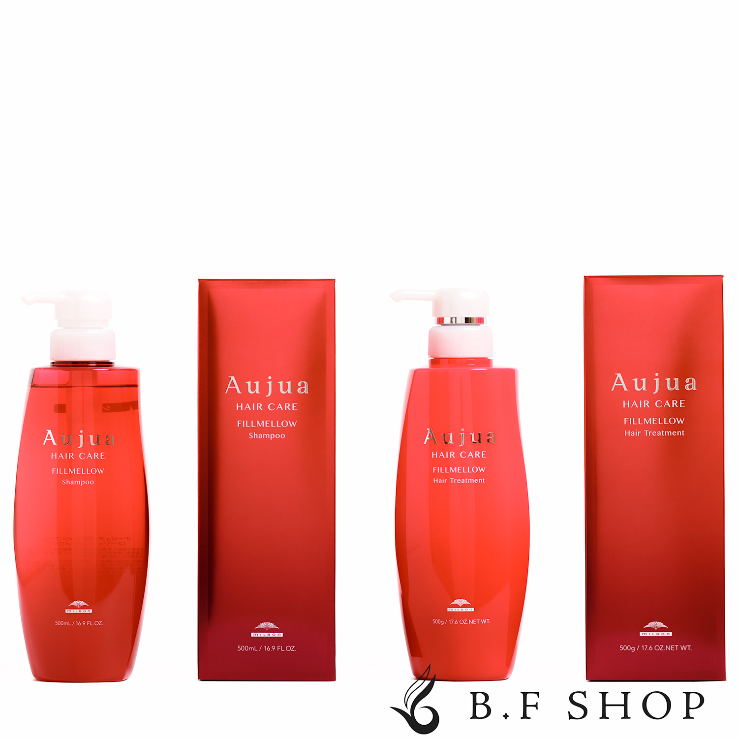 ○ セット販売 ミルボン オージュア フィルメロウ シャンプー 1000ml +