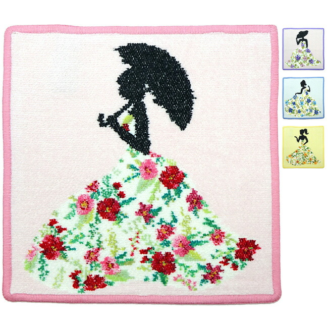 楽天市場】FEILER フェイラー Miss Flower 【25cm】 ハンカチ ハンド