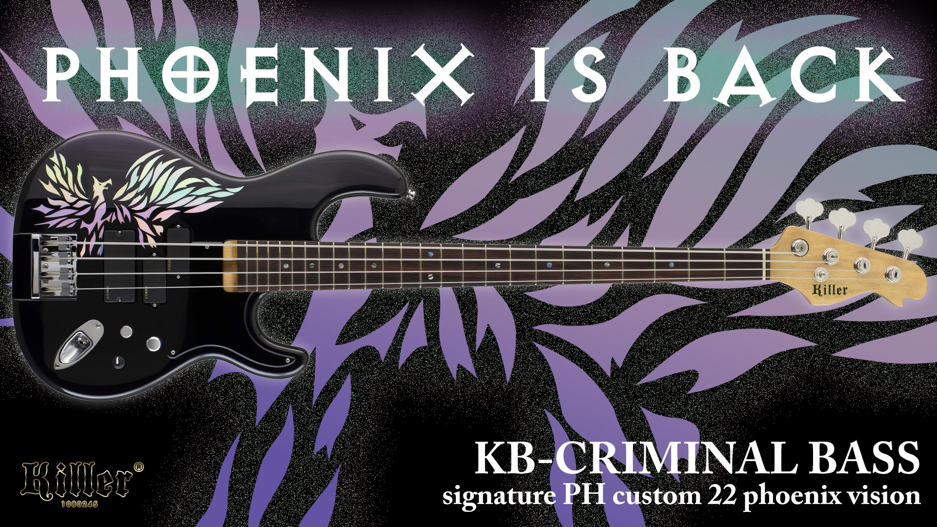 楽天市場】Killer KB-Criminal bass Signature PH custom '24 PHOENIX