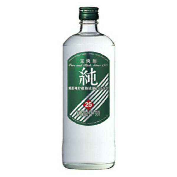 楽天市場】【本州のみ 送料無料】宝焼酎 純 25度 720ml×1ケース（12本