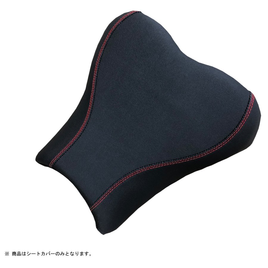 楽天市場】ZX-25R ZX25R シート カバー 生地 表皮 スベラーヌ黒 赤