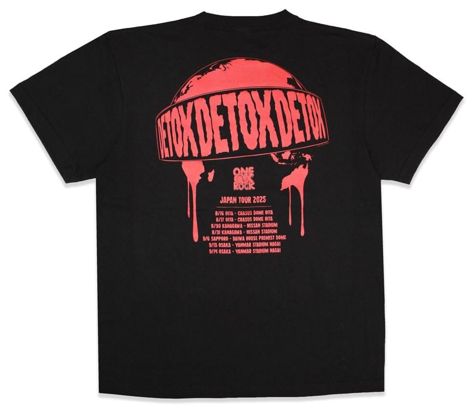 one ok rock ワンオクロック 2025 DETOXJAPAN tシャツ 楽天市場】ONE