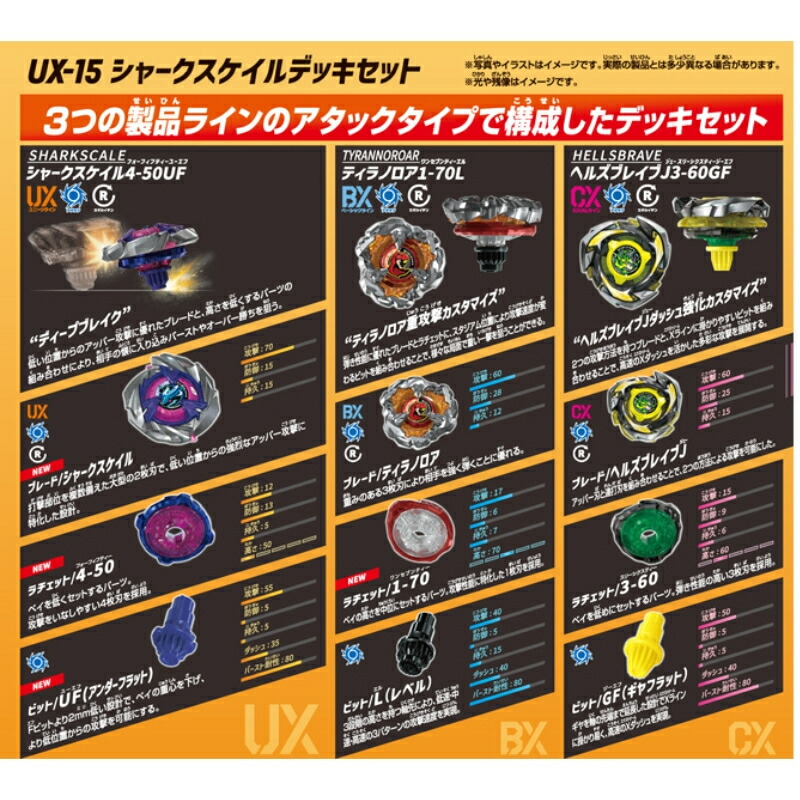 シャークスケイルデッキセット ベイブレード 楽天市場】BEYBLADE X