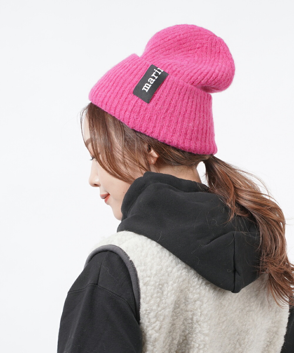 マリメッコニット帽ピンクmarimekko 【公式通販】