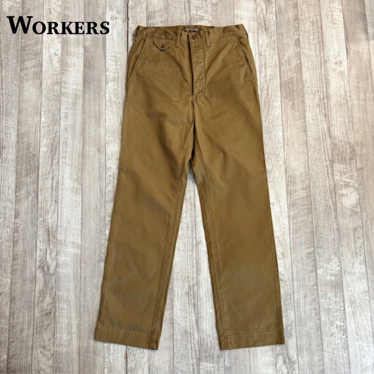 楽天市場】workers officer trousers, slim,の通販