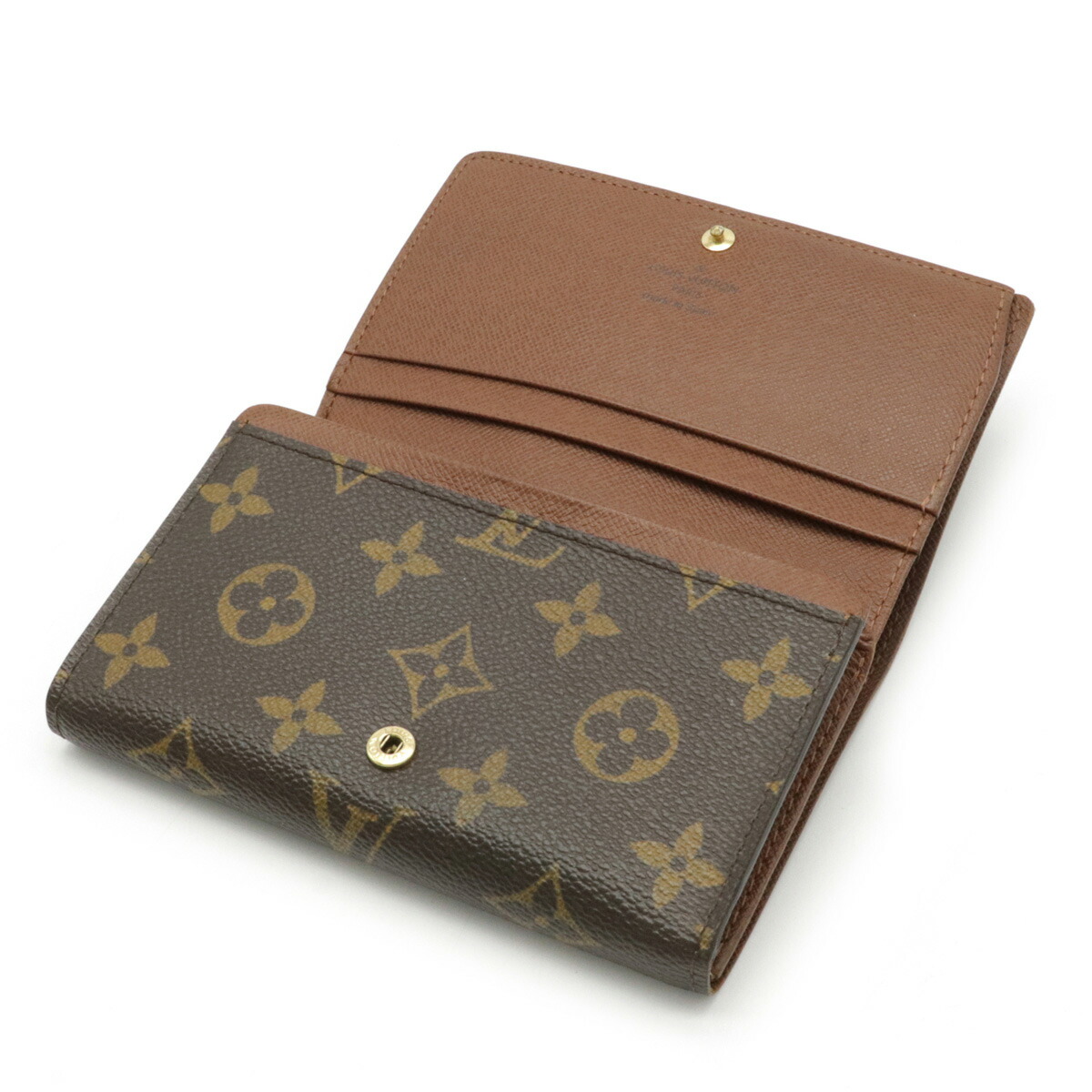 楽天市場】【財布】LOUIS VUITTON ルイ ヴィトン ダミエ ポルト モネ