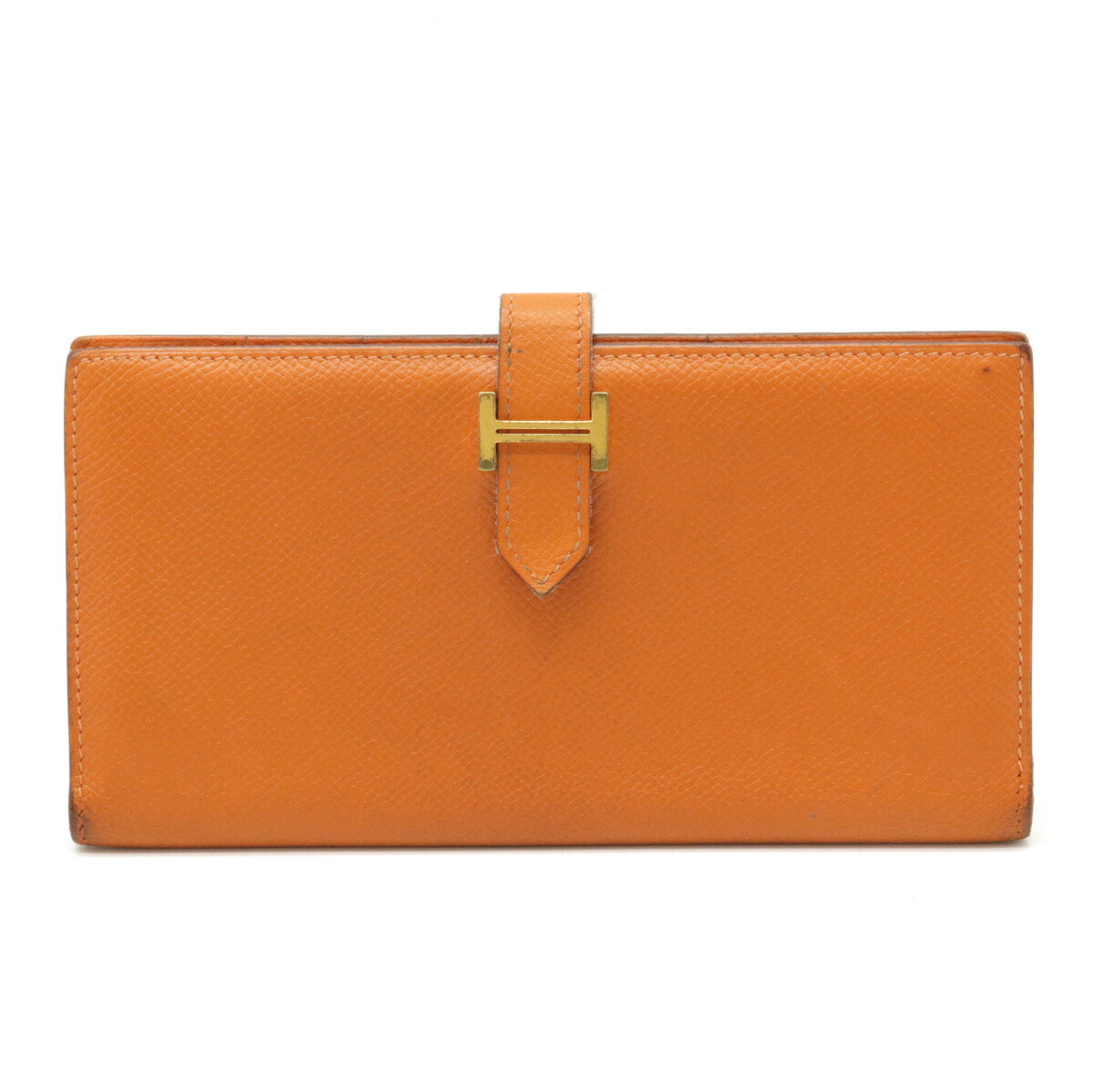 楽天市場】【財布】HERMES エルメス ベアン クラシック 2つ折長財布 二