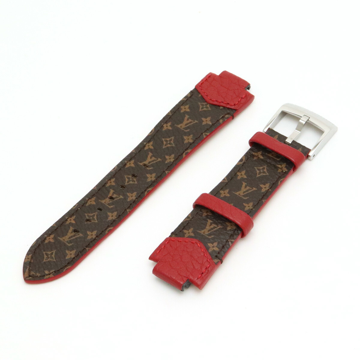 ルイヴィトン タンブール モノグラム キャンバス ストラップ レザー