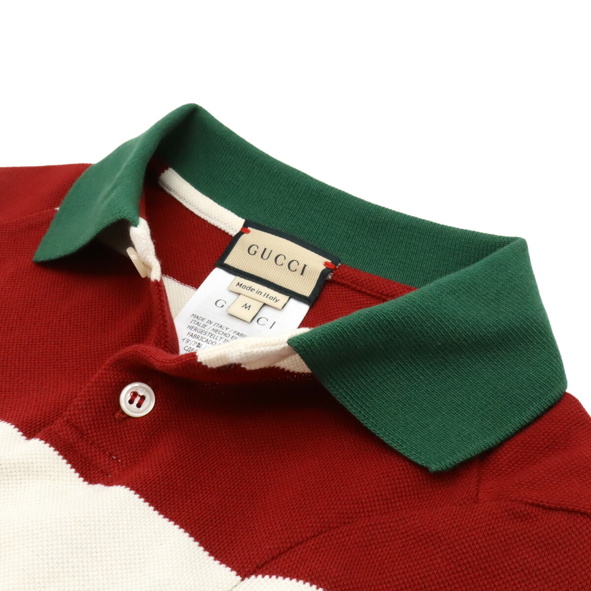 楽天市場】GUCCI グッチ ビッグストライプ ボーダー ストロベリー