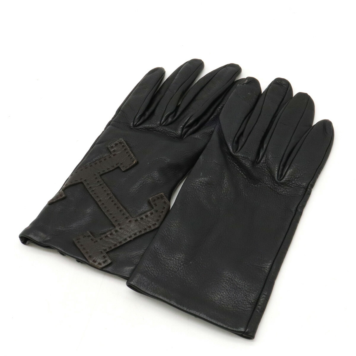 最終出品♪値下交渉あり エルメス レザー 手袋 グローブ ケリー HERMES