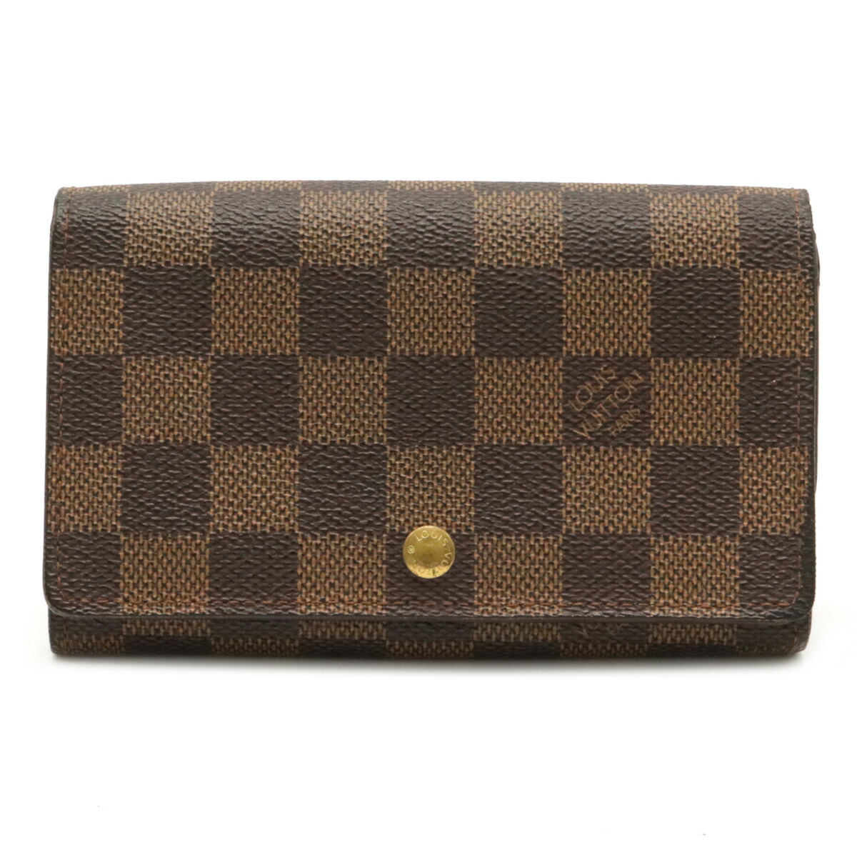 楽天市場】【財布】LOUIS VUITTON ルイ ヴィトン ダミエ ポルト モネ