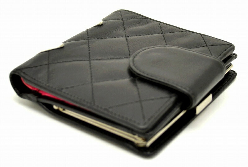 楽天市場】【財布】CHANEL シャネル カンボンライン がま口財布 ガマ口