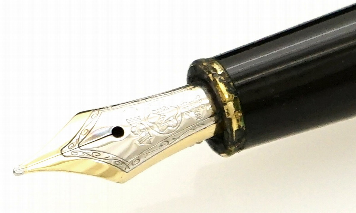 モンブラン 万年筆 4810 14C 585 最終価格モンブラン 万年筆 14C-585