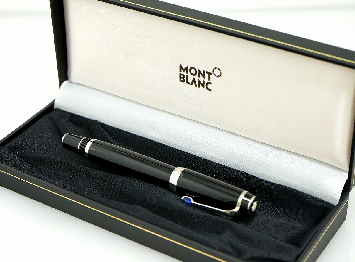 楽天市場】MONTBLANC モンブラン BOHEME ボエム ブルー ボールペン 黒