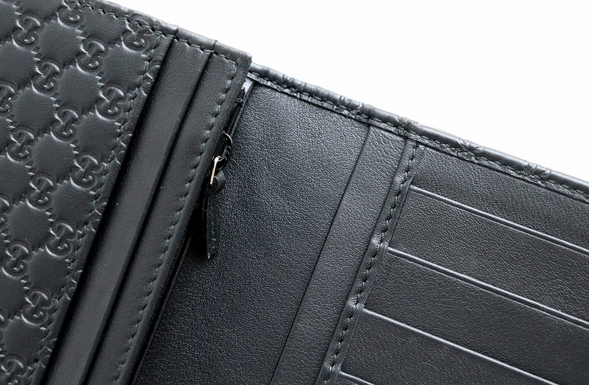 楽天市場】【財布】GUCCI グッチ マイクログッチシマ 2つ折長財布