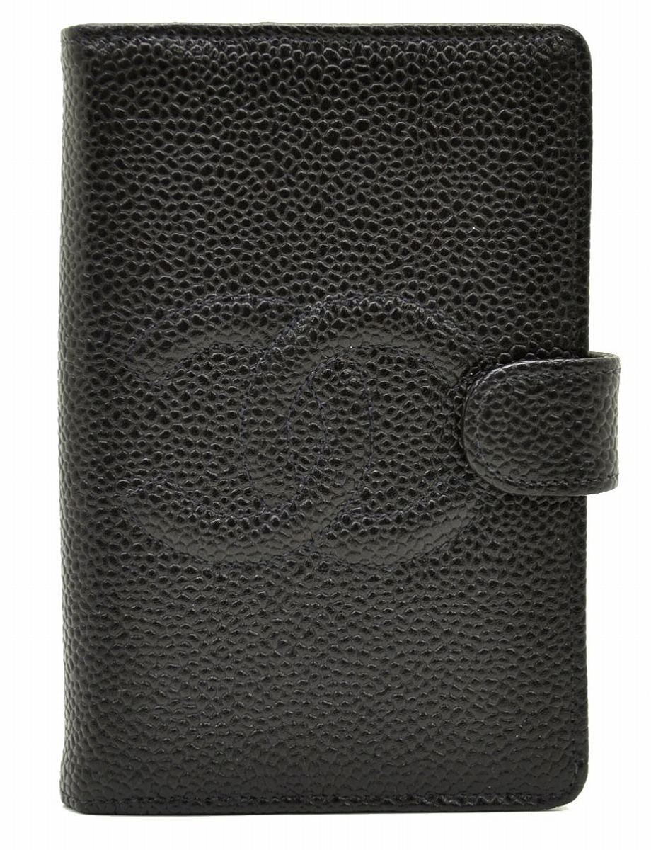 楽天市場】CHANEL シャネル キャビアスキン ココマーク ミニ PM 手帳
