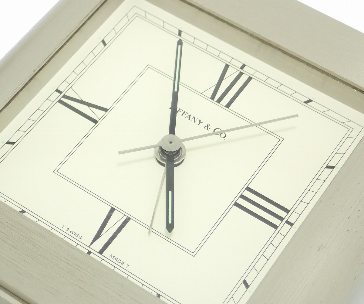 楽天市場】【ウォッチ】 TIFFANY&Co. ティファニー 置時計 クロック
