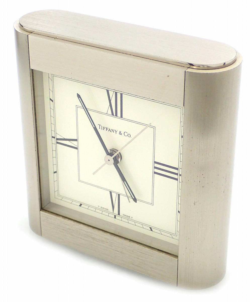 Tiffany & Co. アラーム時計 シルバー Tiffany & Co. アラーム時計