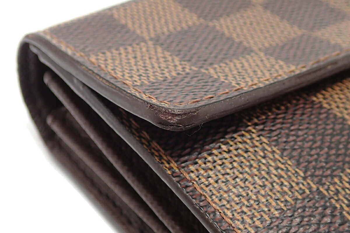楽天市場】【財布】LOUIS VUITTON ルイ ヴィトン ダミエ ポシェット