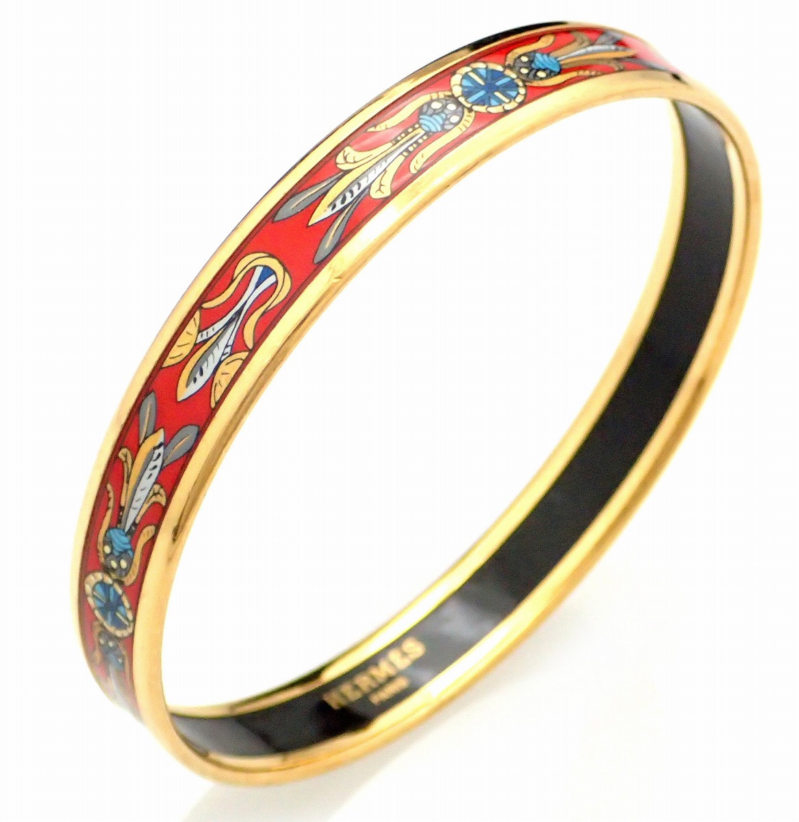 楽天市場】【ジュエリー】HERMES エルメス エマイユ PM バングル