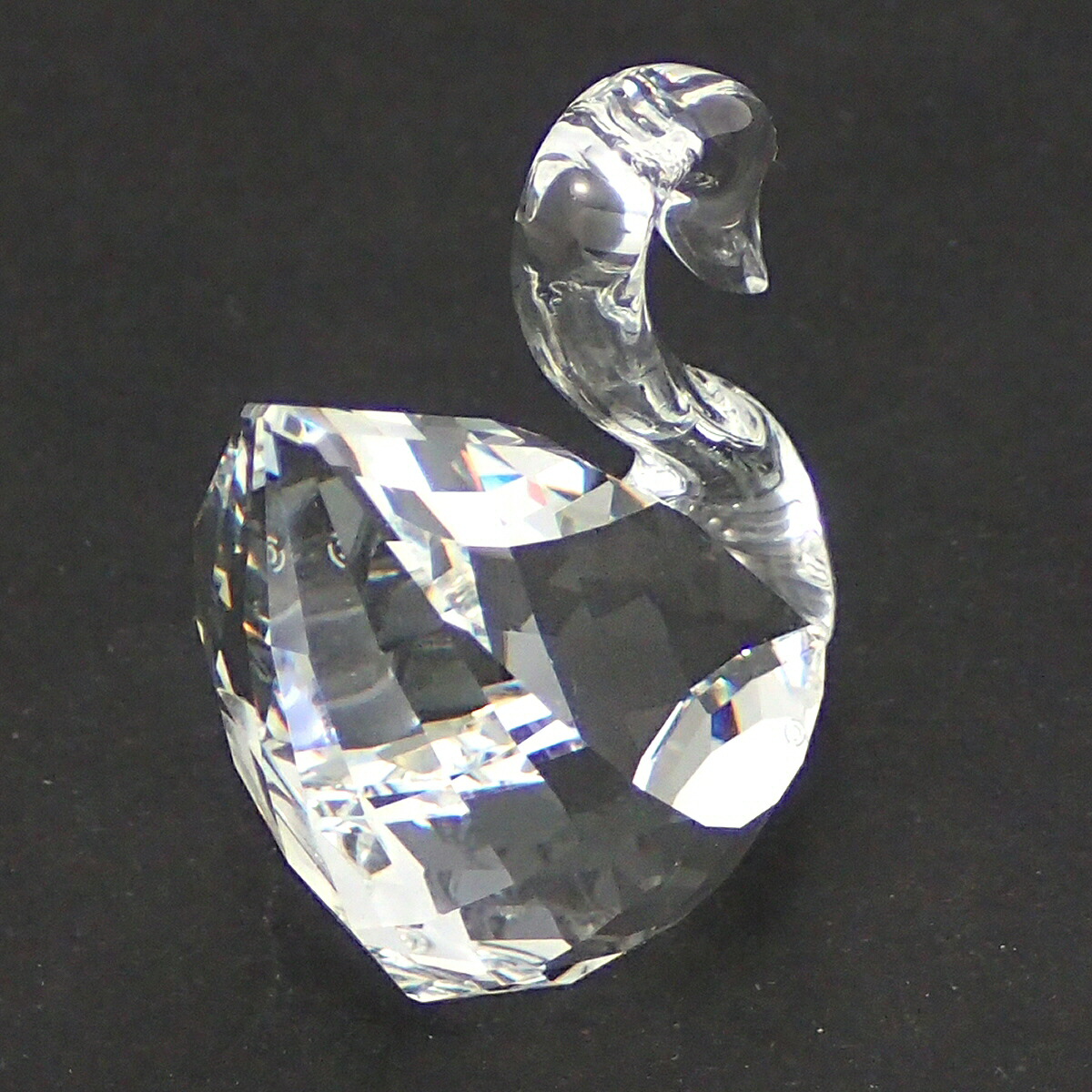 スワロフスキー シルバー クリスタル スワン 新品 未使用 です。 楽天