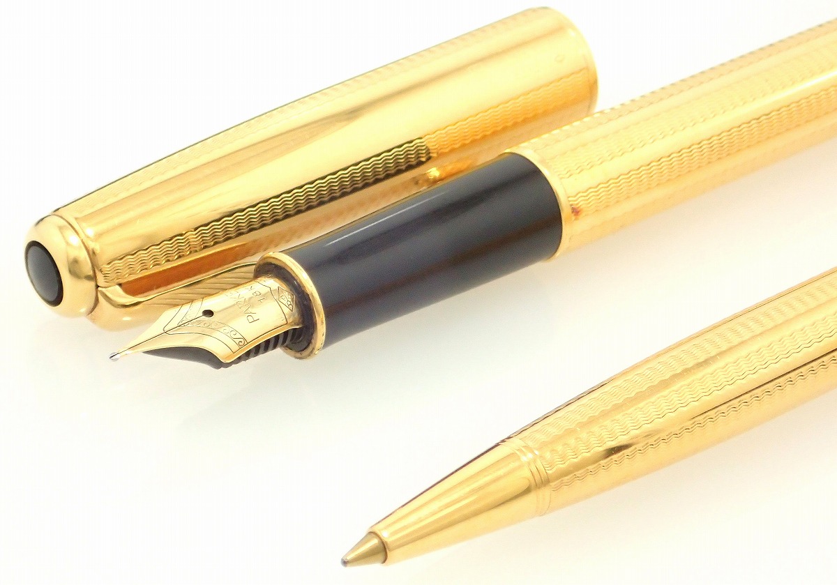 Parker 万年筆 ゴールド 専用ケース付き K14 楽天市場】PARKER