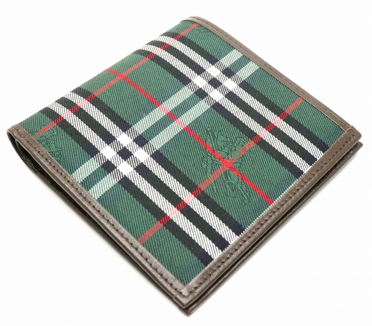 楽天市場】【財布】BURBERRY バーバリー 二つ折り財布 チェック柄