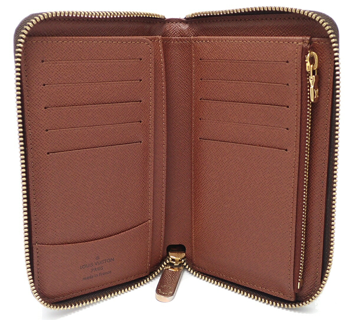 ルイ ヴィトン◎モノグラム コンパクトジップ ラウンドファスナー 二