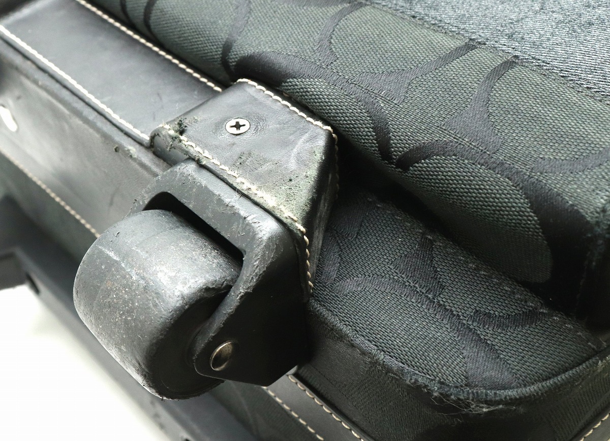 楽天市場】【バッグ】COACH コーチ シグネチャー キャリーケース