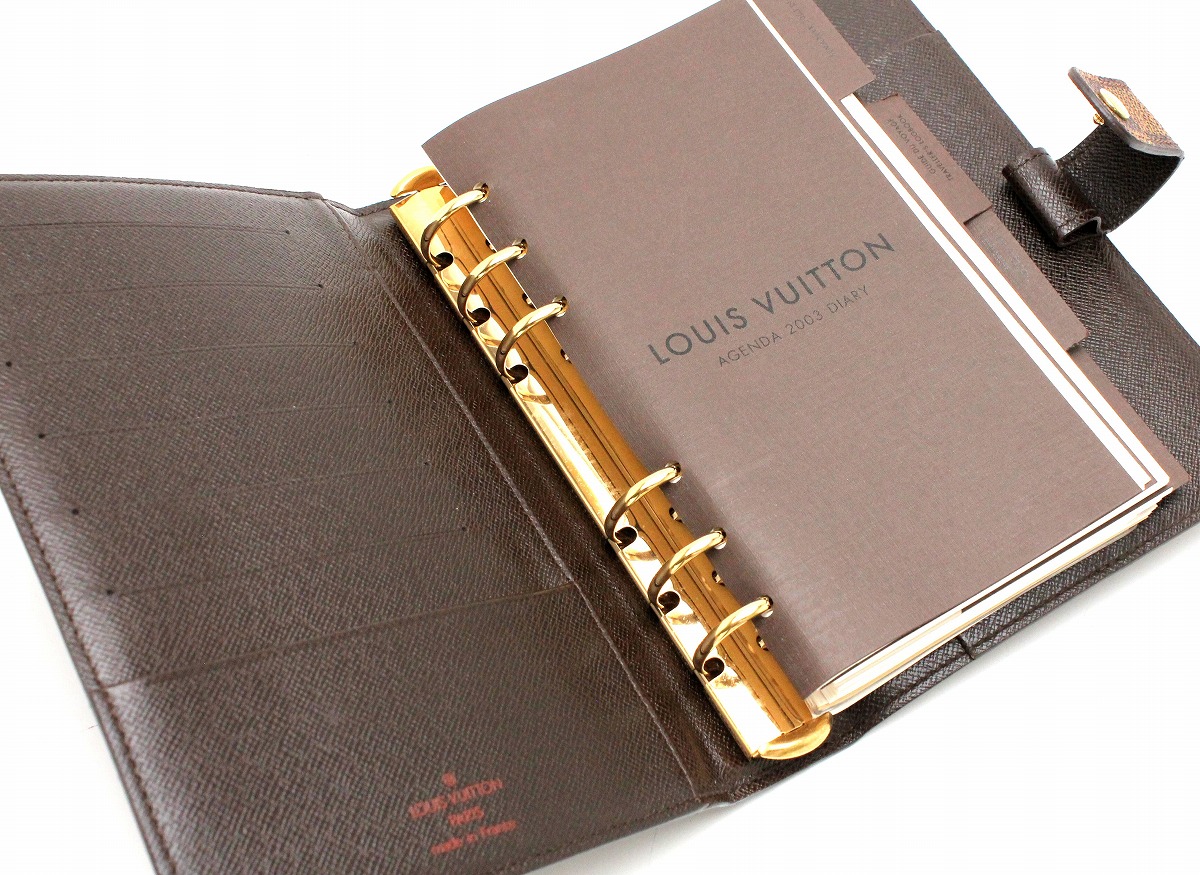 楽天市場】LOUIS VUITTON ルイ ヴィトン ダミエ アジェンダMM 手帳