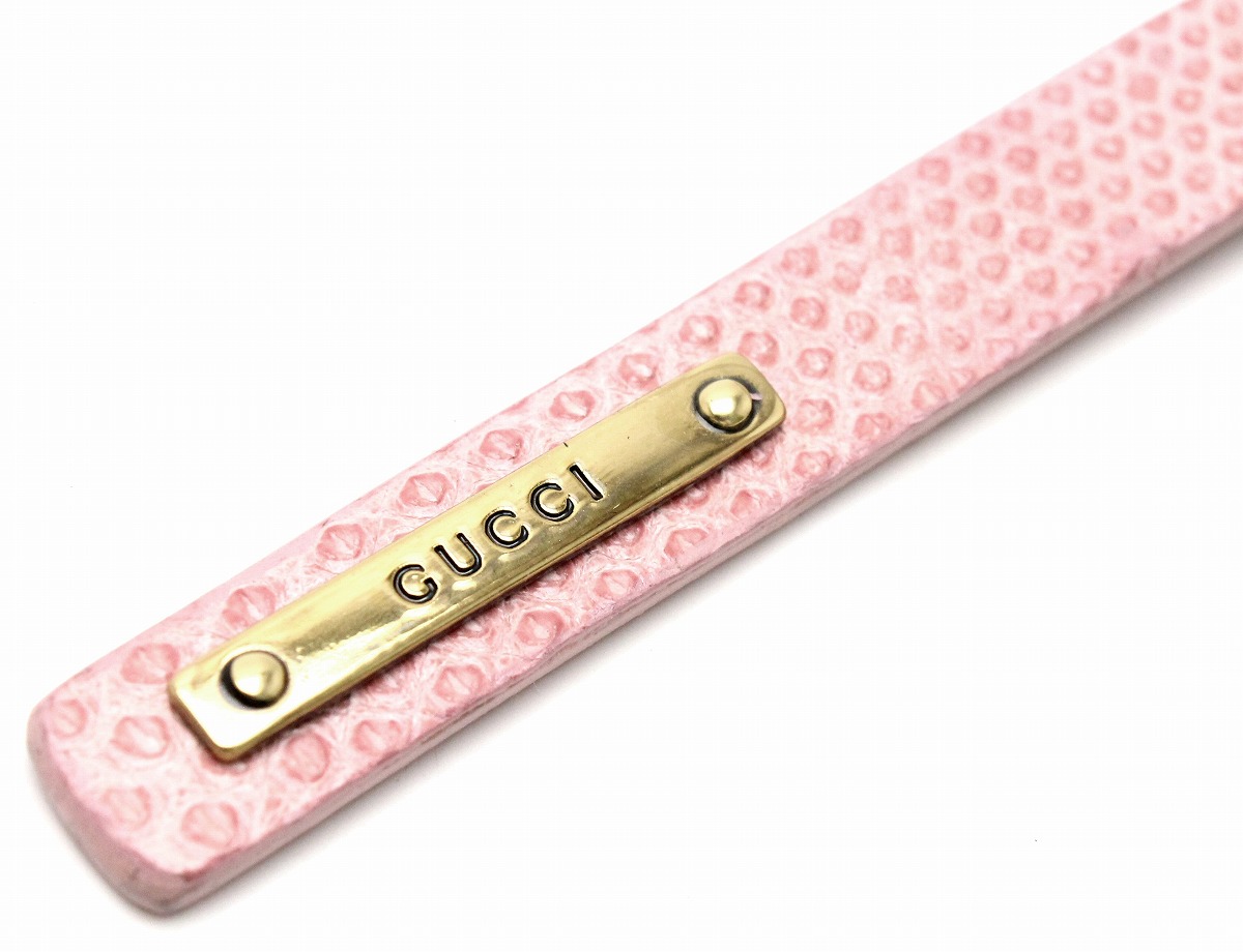 楽天市場】GUCCI グッチ ロゴプレート ストラップ 携帯ストラップ