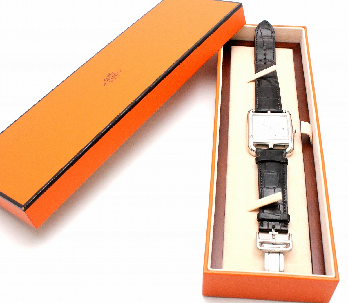 楽天市場】【ウォッチ】 HERMES エルメス ケープコッド デイト