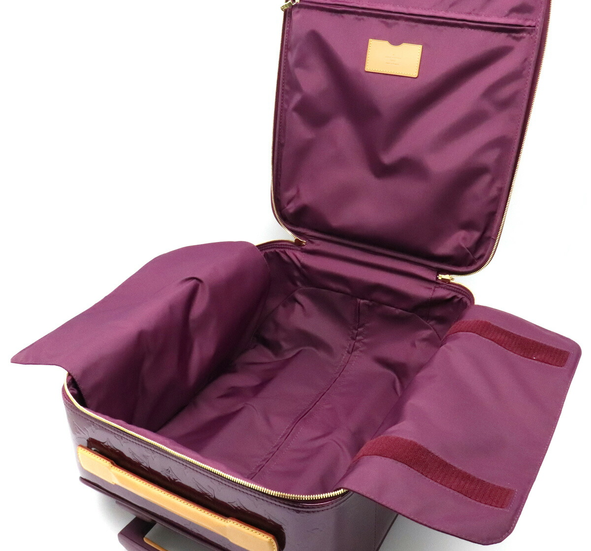 希少✨ルイヴィトン ペガス45 ヴェルニ モノグラム レザー キャリー