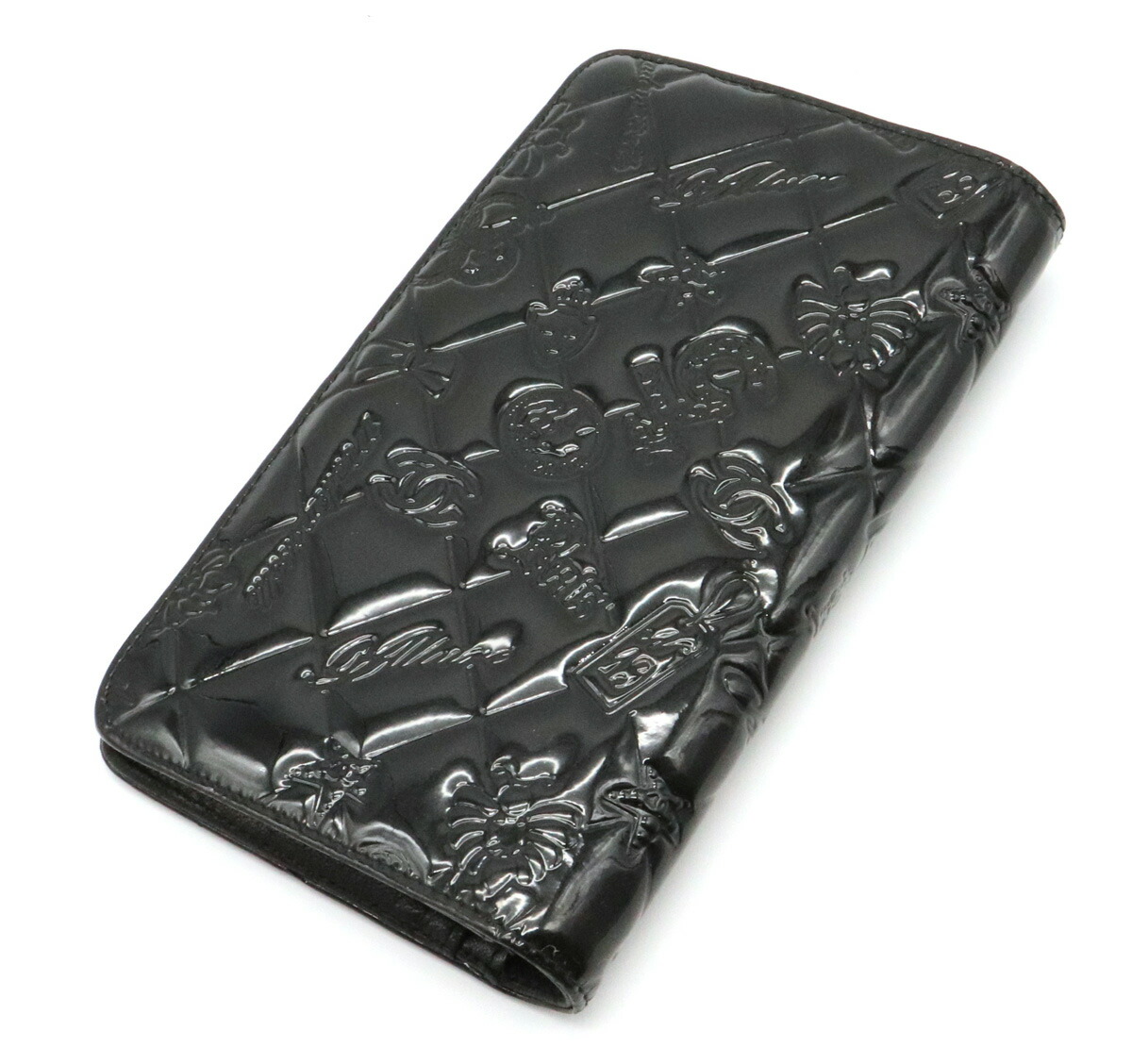 楽天市場】【財布】CHANEL シャネル アイコン シンボルチャーム 2つ折