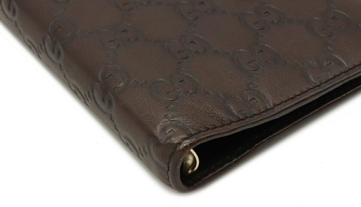 楽天市場】GUCCI グッチ グッチシマ アジェンダ 手帳カバー 6穴式