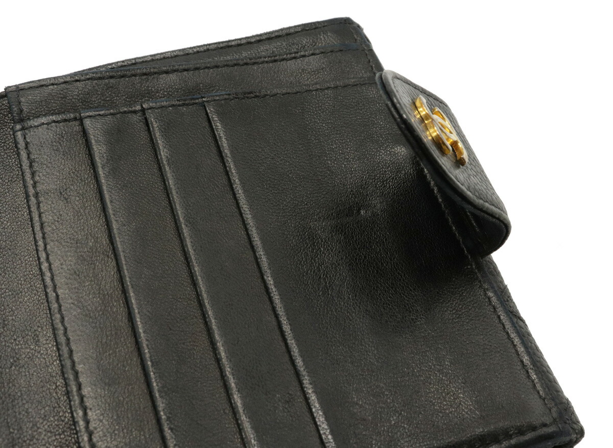 楽天市場】【財布】CHANEL シャネル ビコローレ 2つ折 Wホック財布