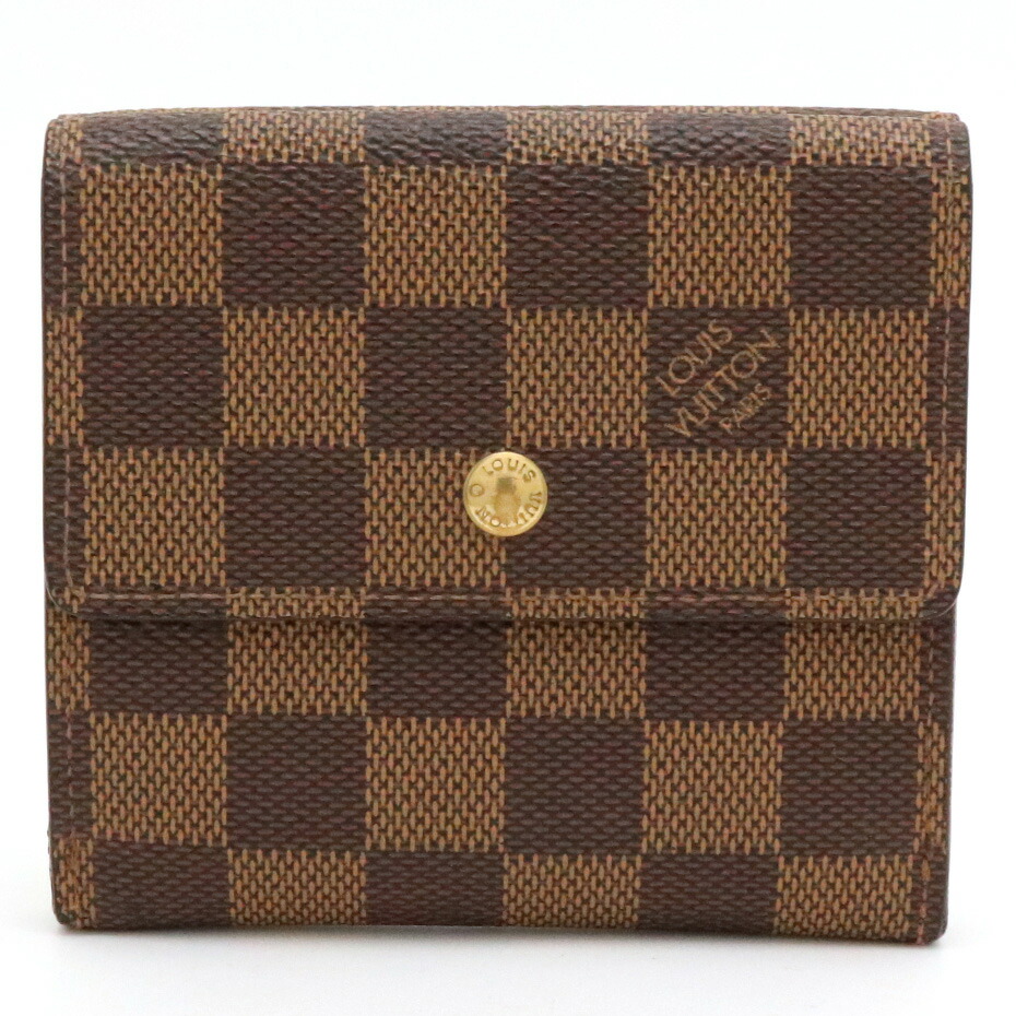 楽天市場】【財布】LOUIS VUITTON ルイ ヴィトン ダミエ ポルトモネ