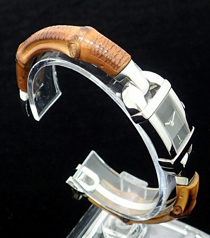 楽天市場】【ウォッチ】GUCCI グッチ 6800L バングル ブラック文字盤