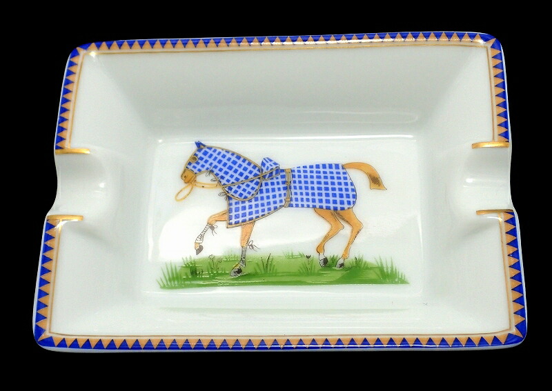 楽天市場】HERMES エルメス アッシュトレイ 灰皿 馬柄 ホースモチーフ