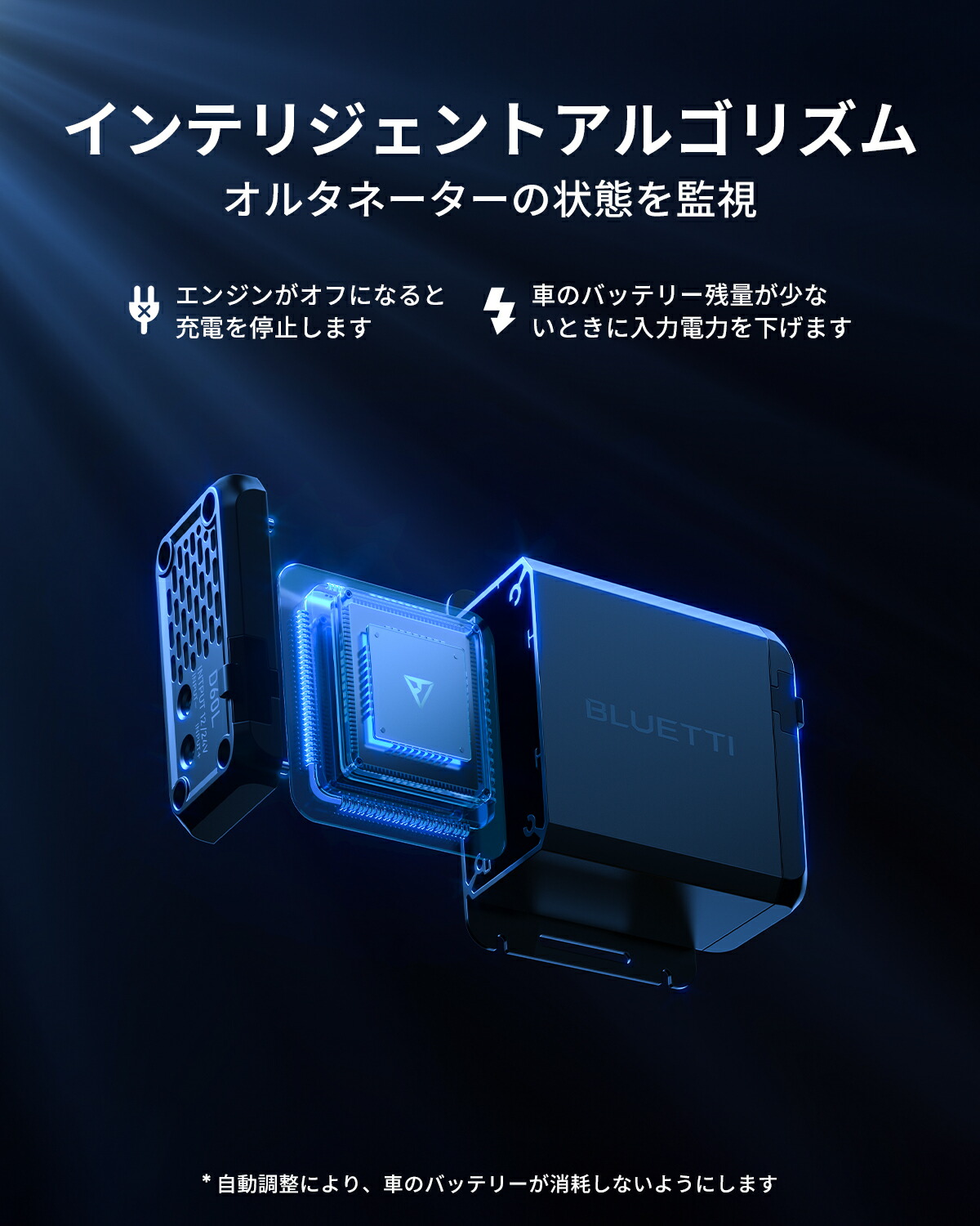 BLUETTI CHARGER1【走行充電器】 BLUETTI BLUETTI Charger 1 走行充電