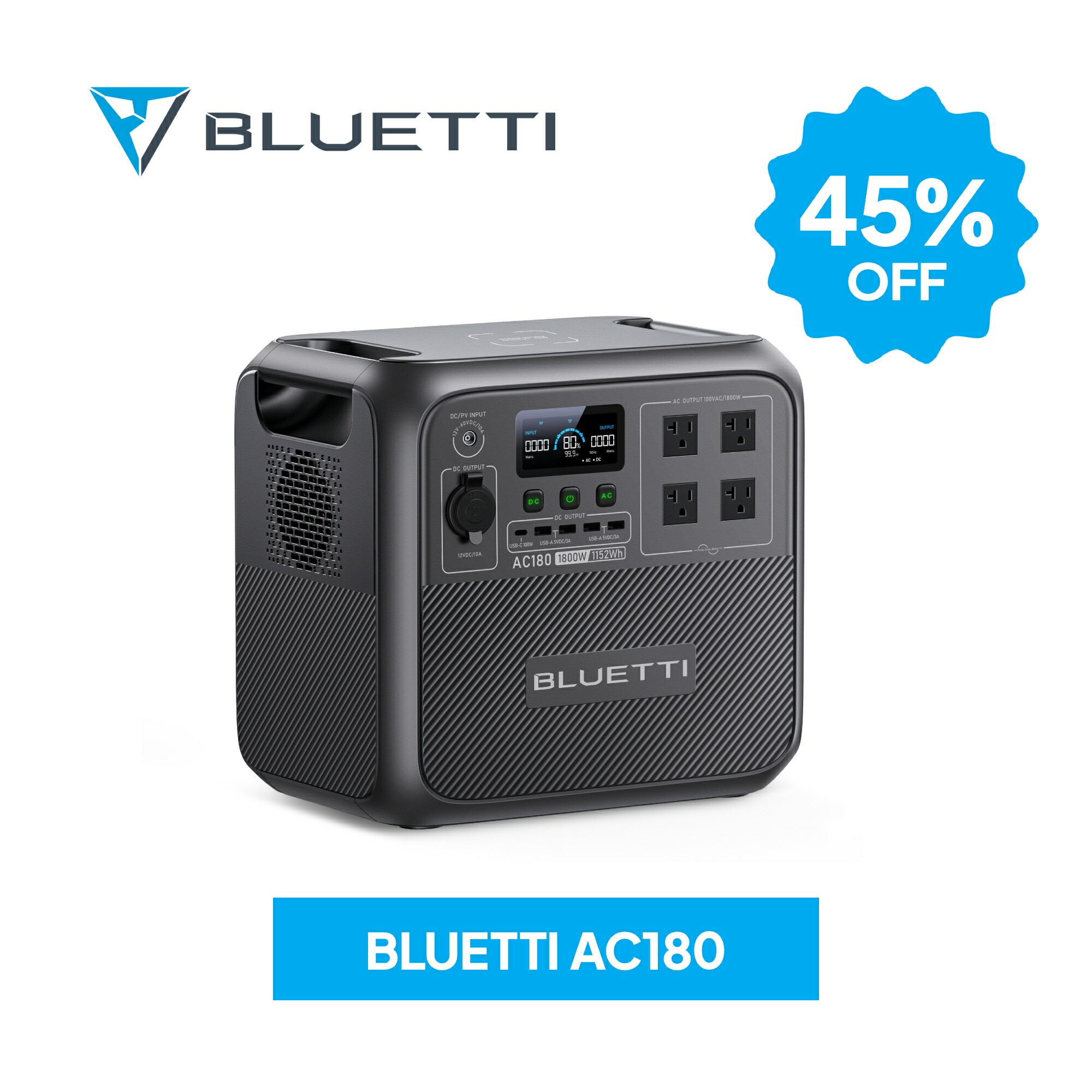 楽天市場】【大特価！クーポンで60,390円】BLUETTI ポータブル電源