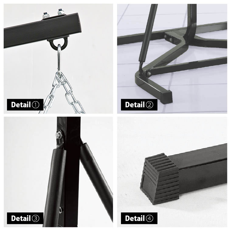 楽天市場】サンドバッグスタンド5セット2 150cm BODYMAKER ボディ