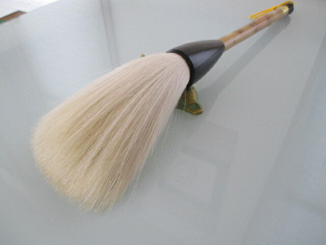 楽天市場】書道パフォーマンス用特大筆 鳥(極小)(定価16,500円 山羊毛