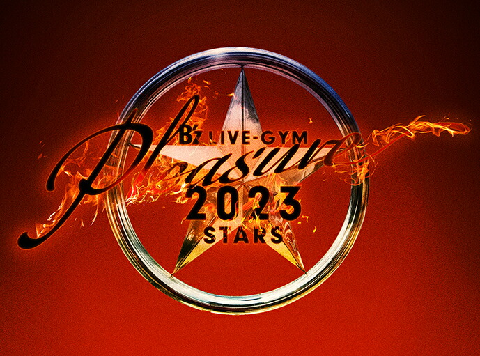 B'z サイン色紙 LIVE-GYM 2023 STARS ✴︎B'z pleasure 2023 STARS